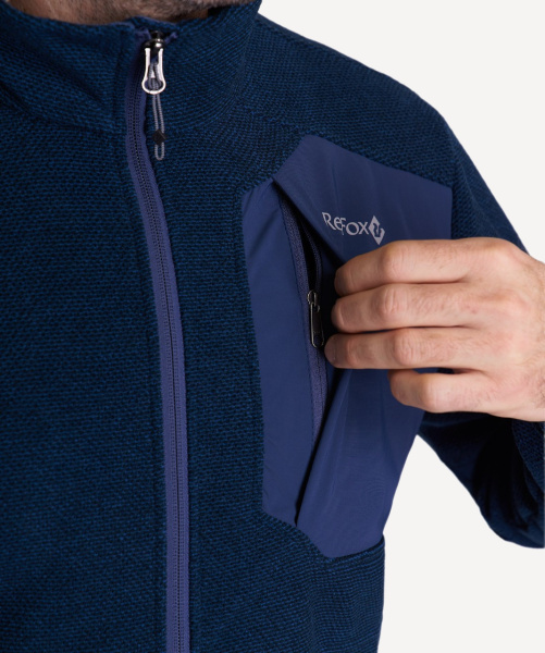Джемпер флис RedFox Navi Man (Мужской; XXL; Шторм)